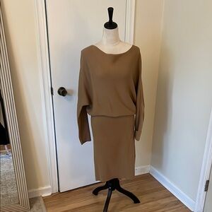 Elegant Tan Dress